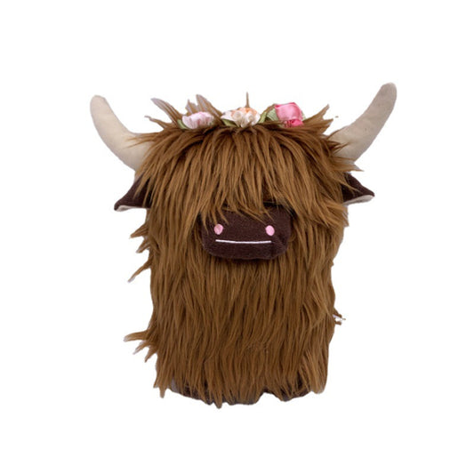 Highland Cow Animal Plush Figure