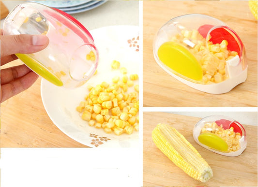 Corn Kernel Remover Tool - Easy Kitchen Gadget for Fresh Corn
