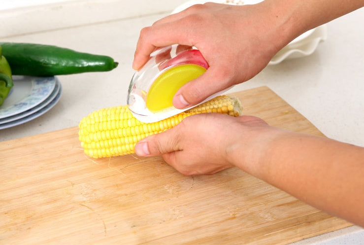 Corn Kernel Remover Tool - Easy Kitchen Gadget for Fresh Corn