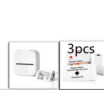 Mini Bluetooth Thermal Printer - Portable Wireless Label Maker for Home, Office & School | Pocket Photo Printer