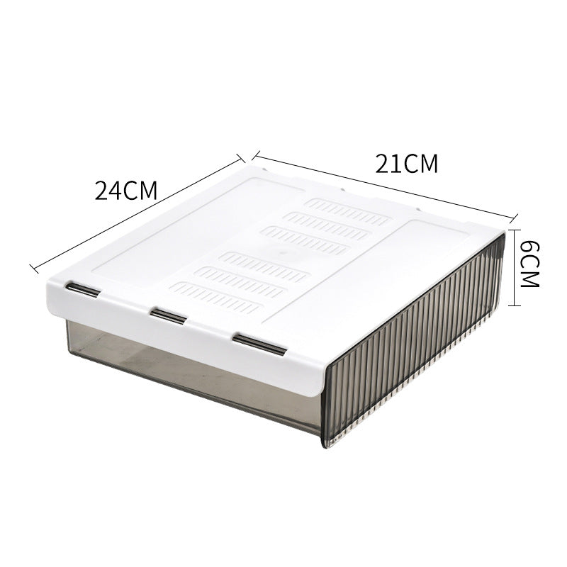 Clear Acrylic Drawer Organizer - Stackable Desktop Storage for Office, Makeup & Home | Modern Minimalist Design