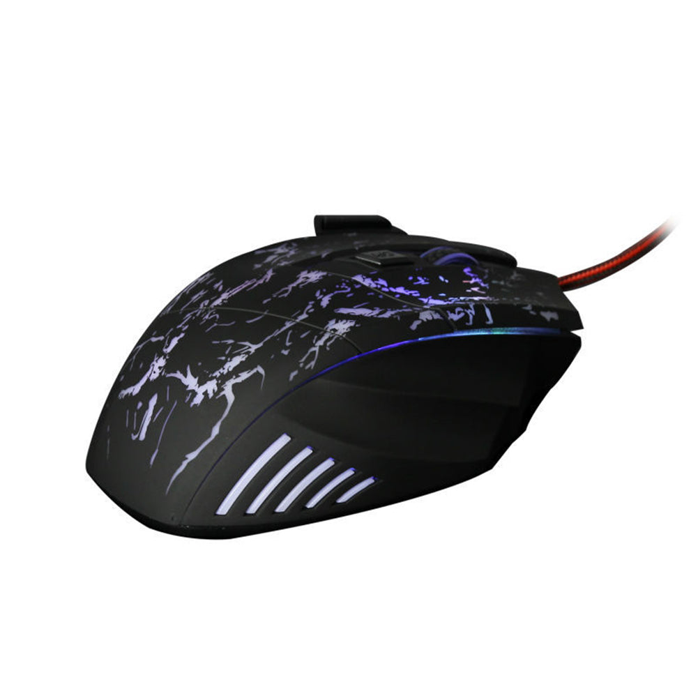 RGB Gaming Mouse - Wired Optical 1200DPI Ergonomic PC Gaming Mouse with 7 Buttons | LED Backlit