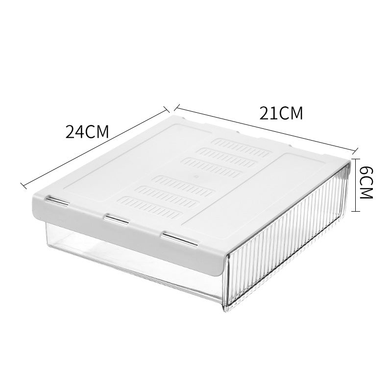 Clear Acrylic Drawer Organizer - Stackable Desktop Storage for Office, Makeup & Home | Modern Minimalist Design