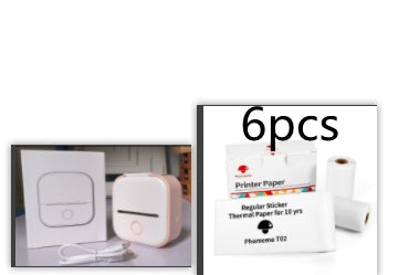 Mini Bluetooth Thermal Printer - Portable Wireless Label Maker for Home, Office & School | Pocket Photo Printer