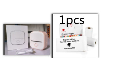 Mini Bluetooth Thermal Printer - Portable Wireless Label Maker for Home, Office & School | Pocket Photo Printer