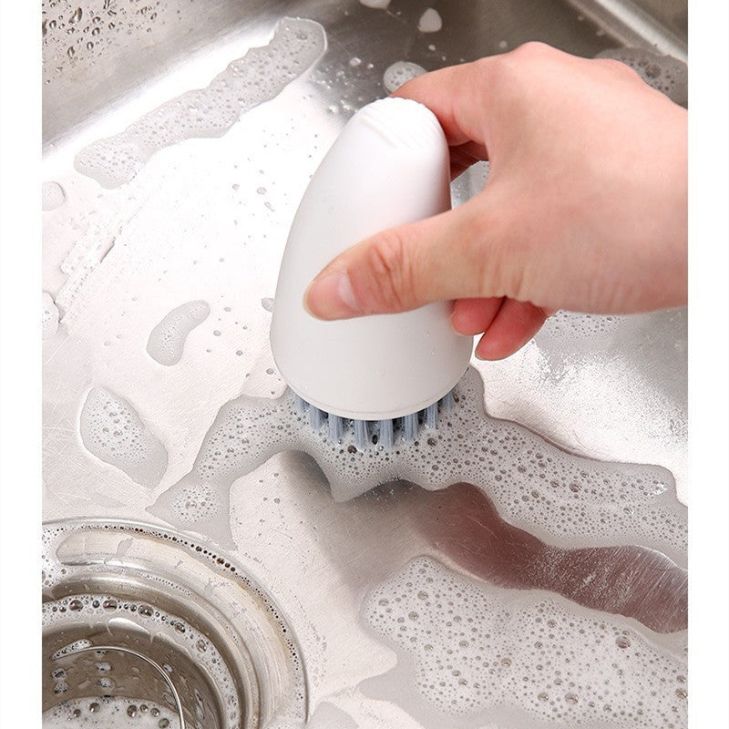 Multifunctional Carrot Vegetable Scrubber Brush - Easy Kitchen Cleaning Tool for Fruits & Vegetables | Non-Slip Handle