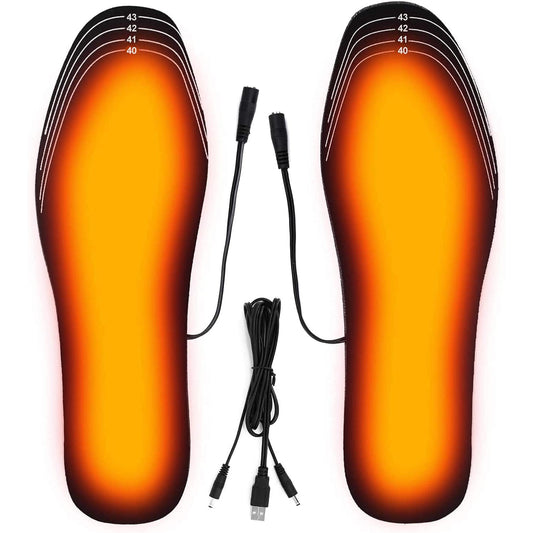 Cuttable USB Warmed Insole Foot Warmer Insole