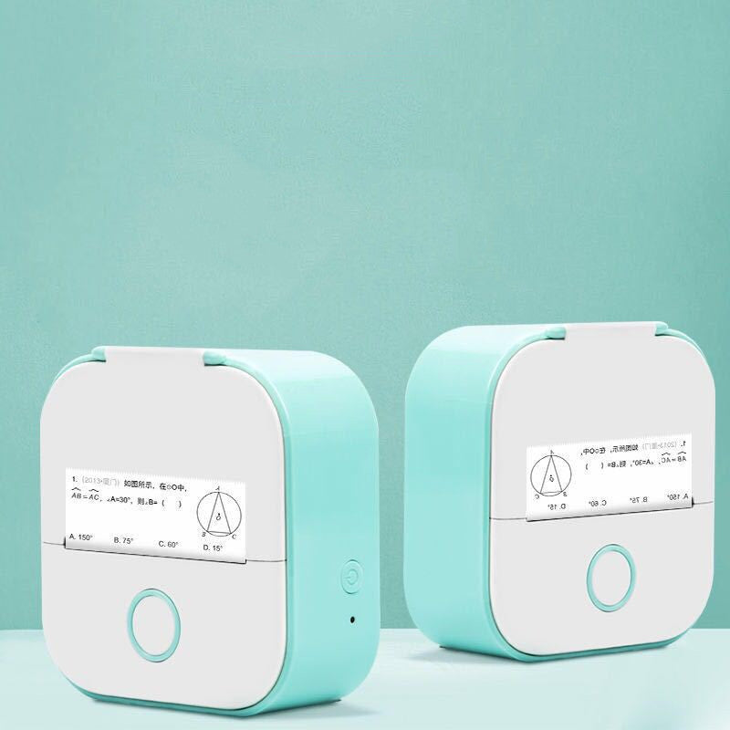 Mini Bluetooth Thermal Printer - Portable Wireless Label Maker for Home, Office & School | Pocket Photo Printer